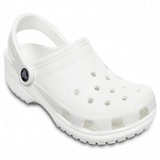 Crocs White Casual Sandals