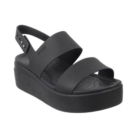 Crocs BlackSuede Casual Sandals