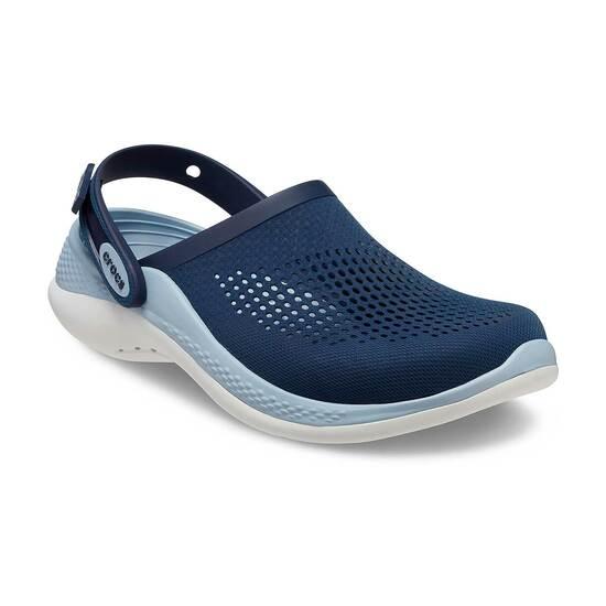 Crocs LiteRide BlueSuede Casual Clogs