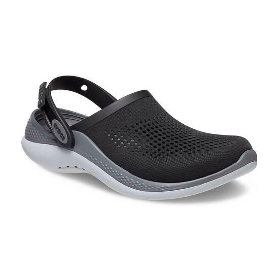 Crocs LiteRide Black-Grey Casual Clogs