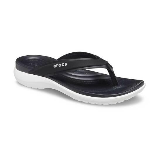 Crocs Black Casual Slippers