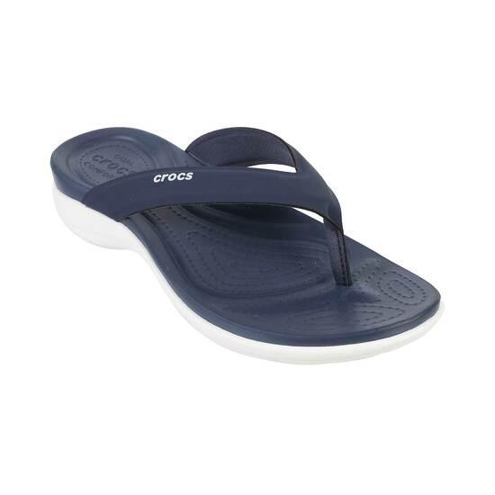 Crocs Navy-Blue Casual Slippers