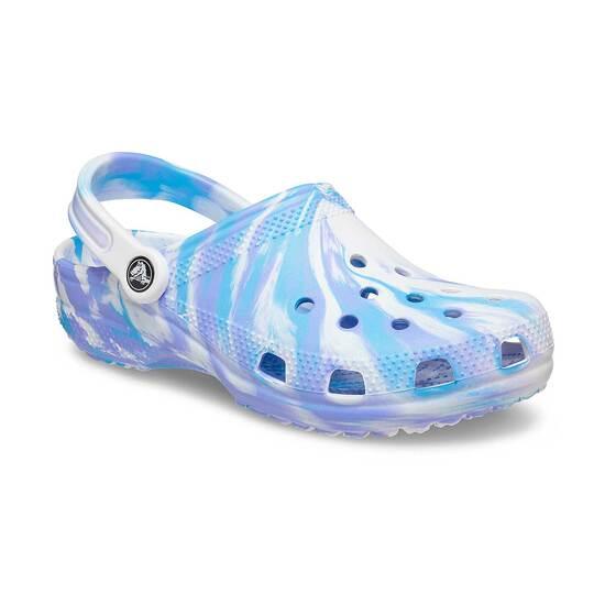 Crocs White-Blue Casual Clogs