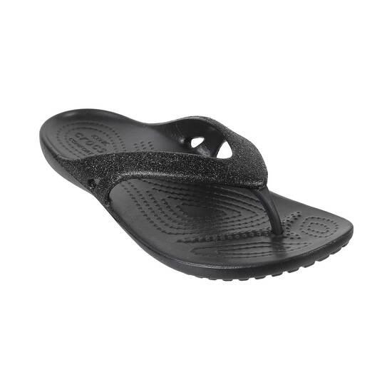 Crocs Black Casual Slippers