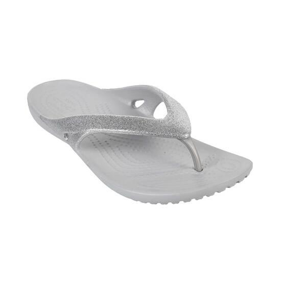 Crocs Silver Casual Slippers