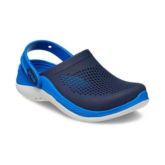 Crocs LiteRide Navy-Blue Casual Clogs For Kids