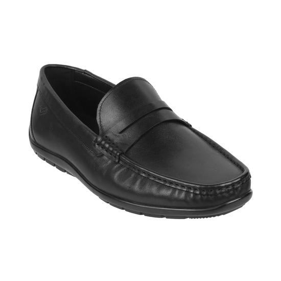 Davinchi Black Casual Loafers