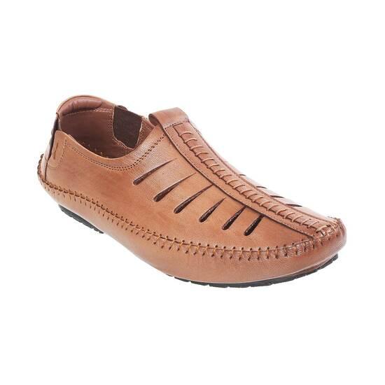 Metro Tan Casual Slip Ons