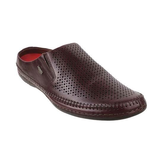 Metro Brown Casual Slip Ons