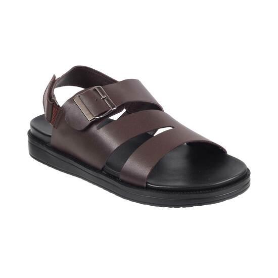 Metro Brown Casual Sandals