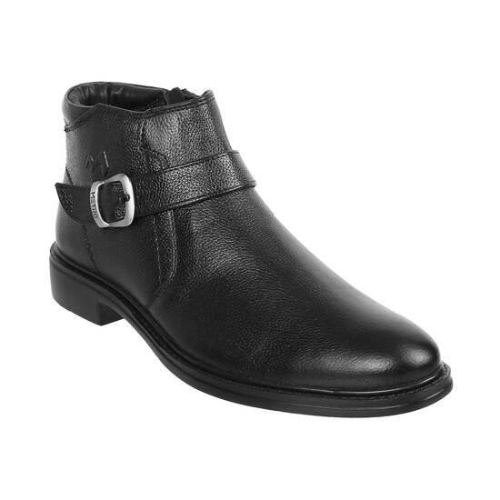 Metro Black Formal Boots