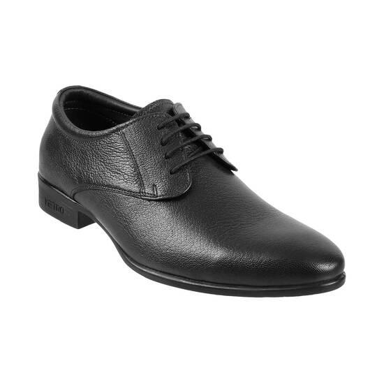 Metro Black Formal Derby