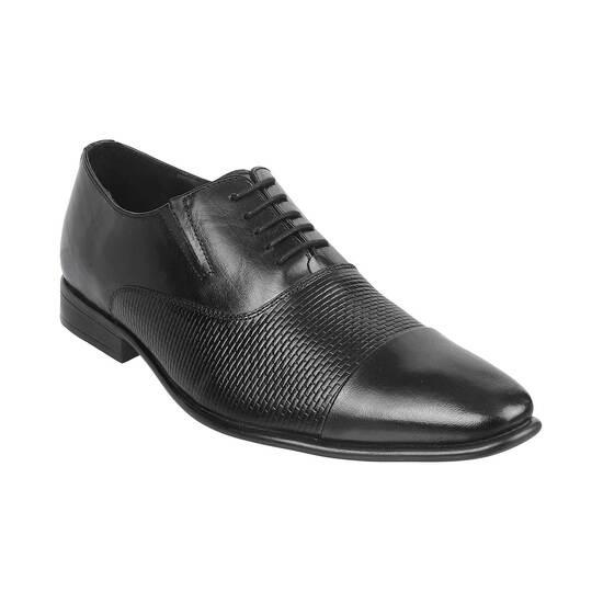 Metro Black Formal Derby