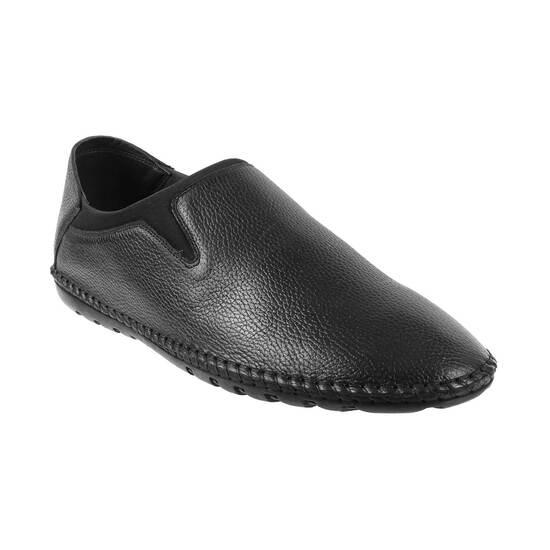 Metro Black Casual Loafers