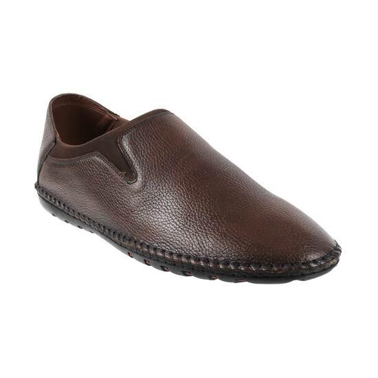 Metro Brown Casual Loafers