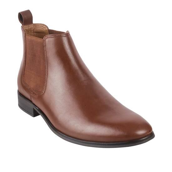 Metro Tan Formal Boots