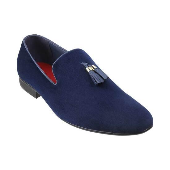 Metro Blue Party Moccasin