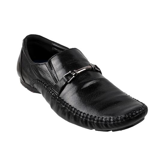 Metro Black Casual Loafers