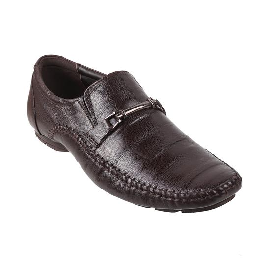 Metro Brown Casual Loafers