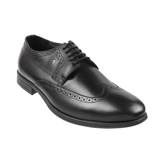 Metro Black Formal Brogue