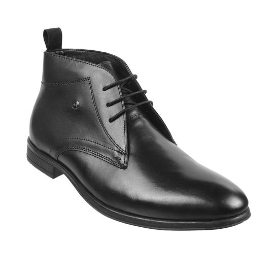 Metro Black Formal Boots