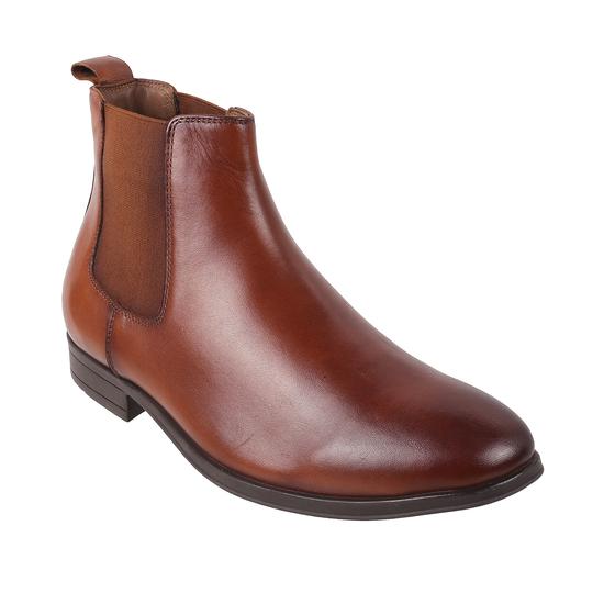 Metro Tan Formal Boots