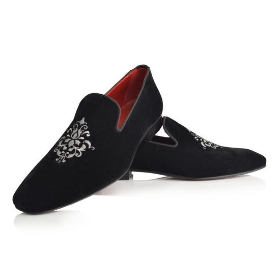 Language Black Party Moccasin