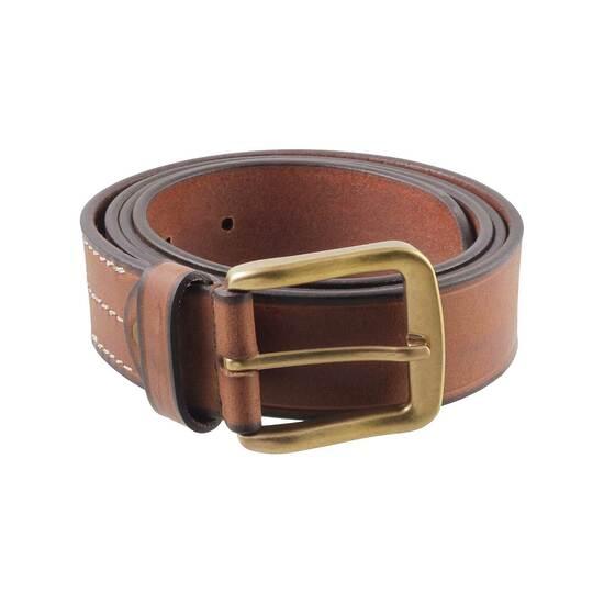 Metro Tan Mens Belts Pin Buckle