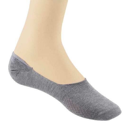 Metro Grey Mens Socks Loafer socks