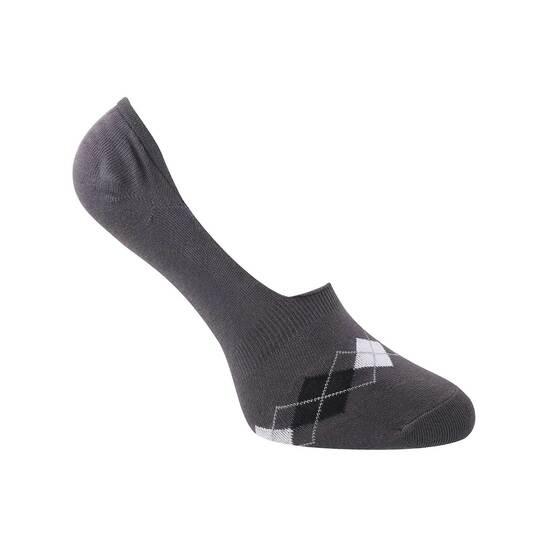 Metro Grey Mens Socks Ankle Length