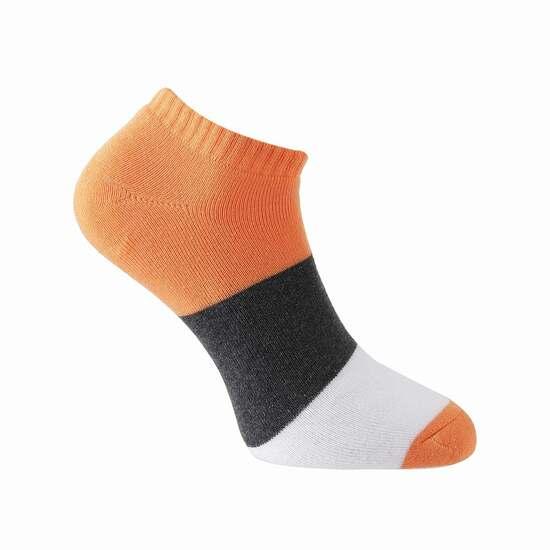 Metro Orange Mens Socks Ankle Length