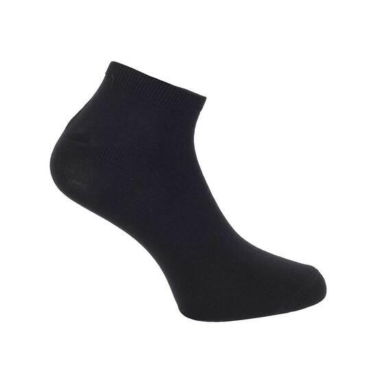 Metro Black Mens Socks Ankle Length