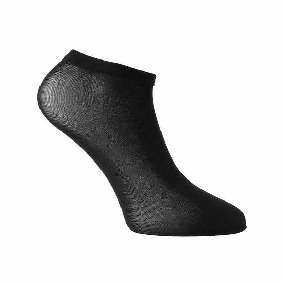 Metro Black Mens Socks Ankle Length