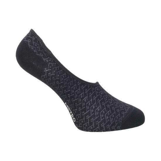 Metro Black Mens Socks Loafer socks