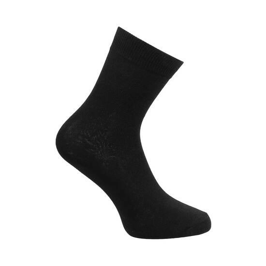 Metro Black Mens Socks Ankle Length