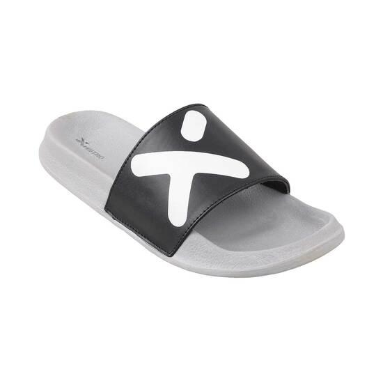 Metro Black Casual Slip Ons