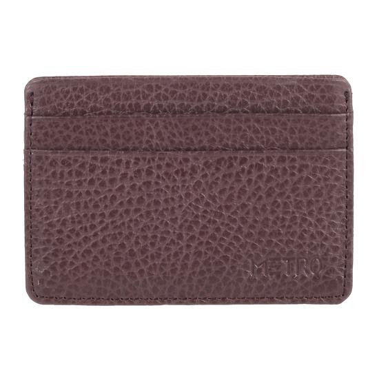 Metro Brown Mens Wallets Card Holder