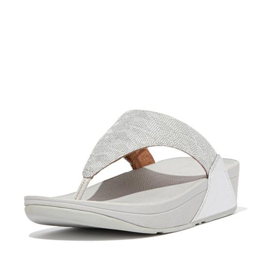 Lulu Glitz Toe-Post Sandals