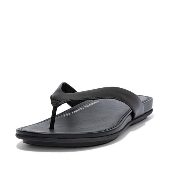 Gracie Leather Flip-Flops