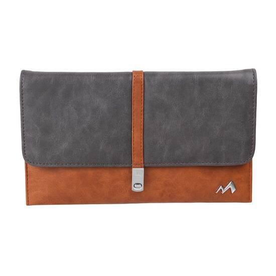 Metro Grey Womens Wallets Bifold