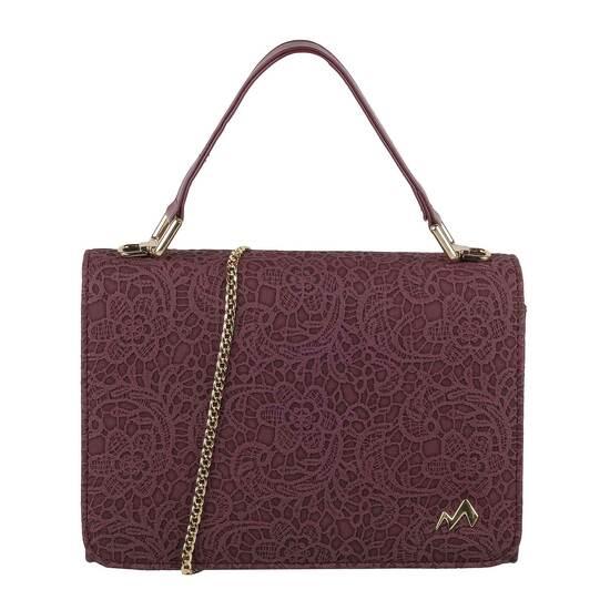 Metro Maroon Hand Bags Evening Bag