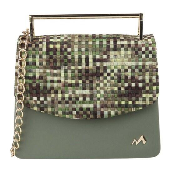 Metro Green Hand Bags Evening Bag