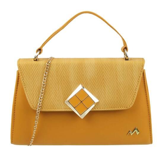 Metro Yellow Hand Bags Evening Bag