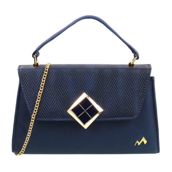 Metro Blue Hand Bags Evening Bag