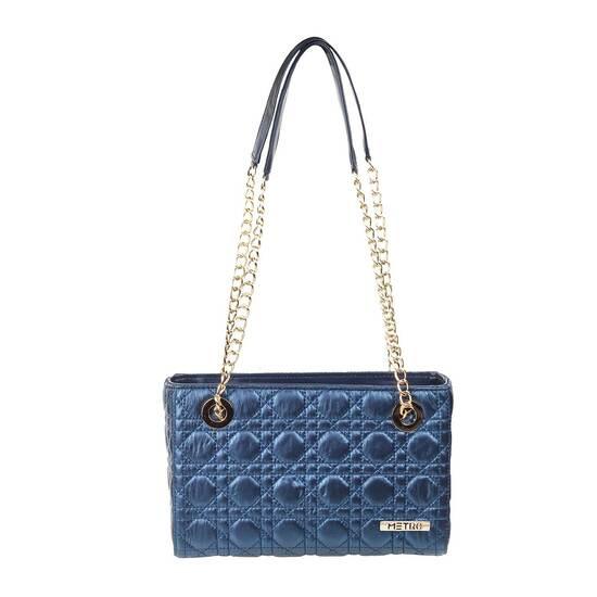 Metro Blue Hand Bags Evening Bag