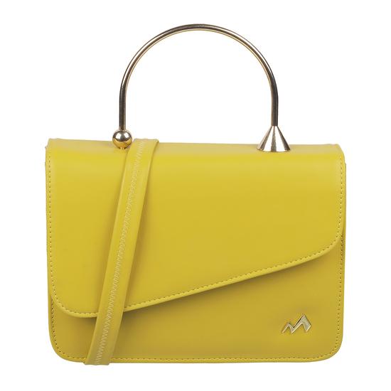 Metro Yellow Hand Bags Sling Bags