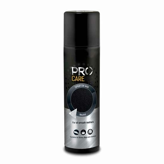 Pro Shoe Polish Spray On Wax Neutral- 125 ML