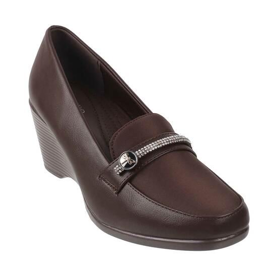 Metro Brown Casual Pumps