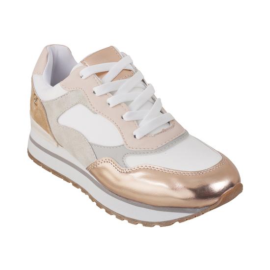 Metro Beige Sports Walking Shoes