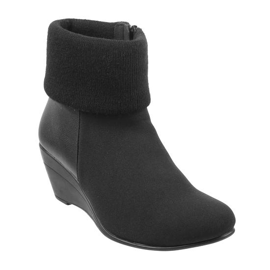 Metro Black Casual Boots